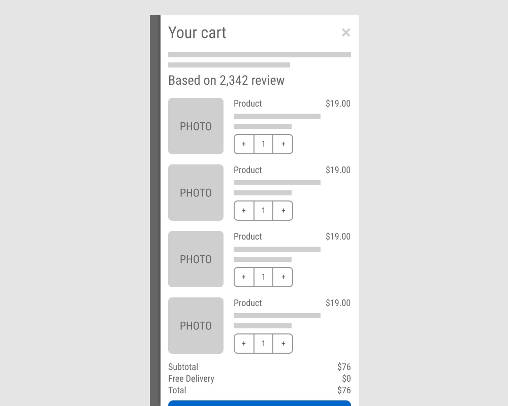 Sticky Call To Action - Variant A